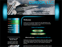 Tablet Screenshot of cursorllc.com